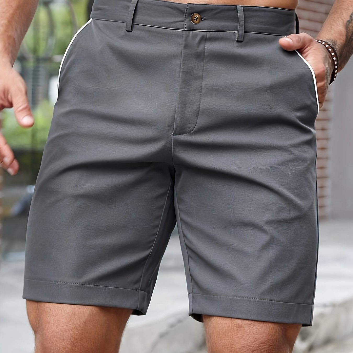 Men's Casual Shorts, Chic Stretch Sports Shorts for Summer Outdoor