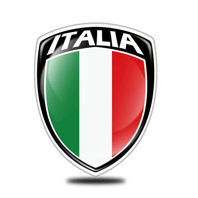 3D Reflective Flag Sticker Motorcycle Parts Car Decal UK Italy France Russia Spain Brazil South Korea Japan Chile USA ukraine