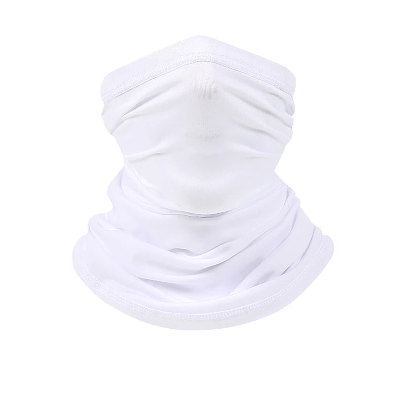 UV Protection Scarf Ice Silk Face Cover mask Neck Tube Quick-drying Outdoor Fishing Cycling Magic Motorcycle Breathable Bandana