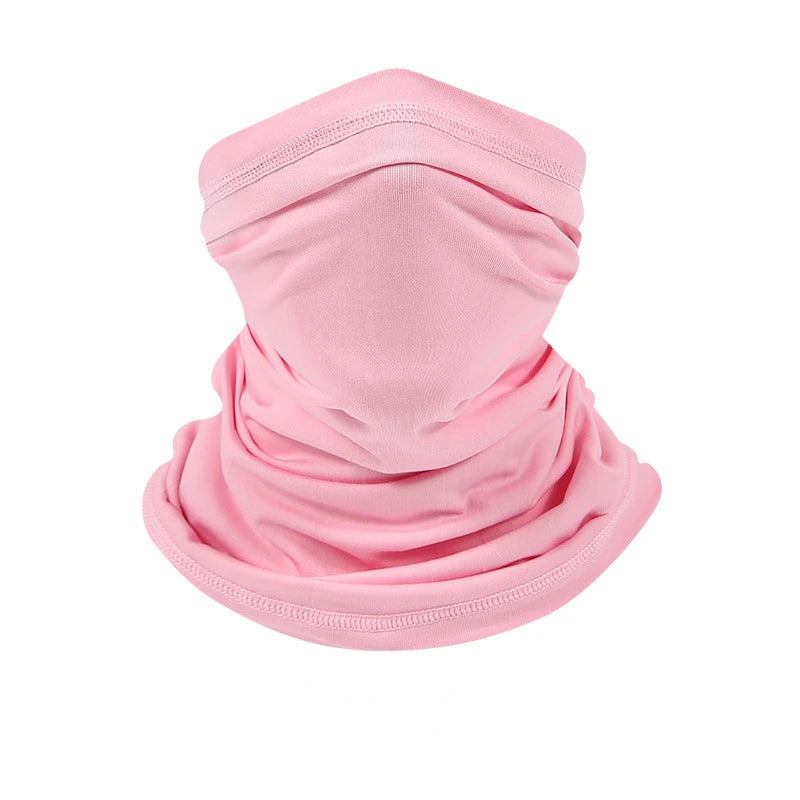 UV Protection Scarf Ice Silk Face Cover mask Neck Tube Quick-drying Outdoor Fishing Cycling Magic Motorcycle Breathable Bandana