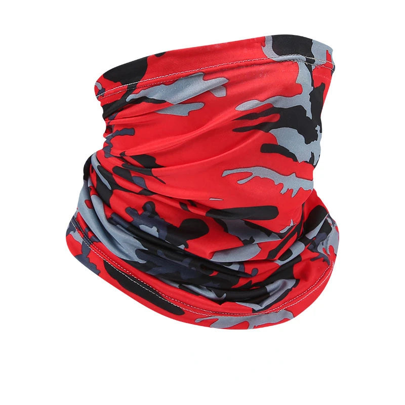 UV Protection Scarf Ice Silk Face Cover mask Neck Tube Quick-drying Outdoor Fishing Cycling Magic Motorcycle Breathable Bandana