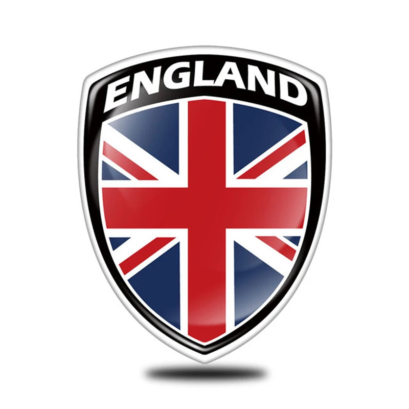 3D Reflective Flag Sticker Motorcycle Parts Car Decal UK Italy France Russia Spain Brazil South Korea Japan Chile USA ukraine