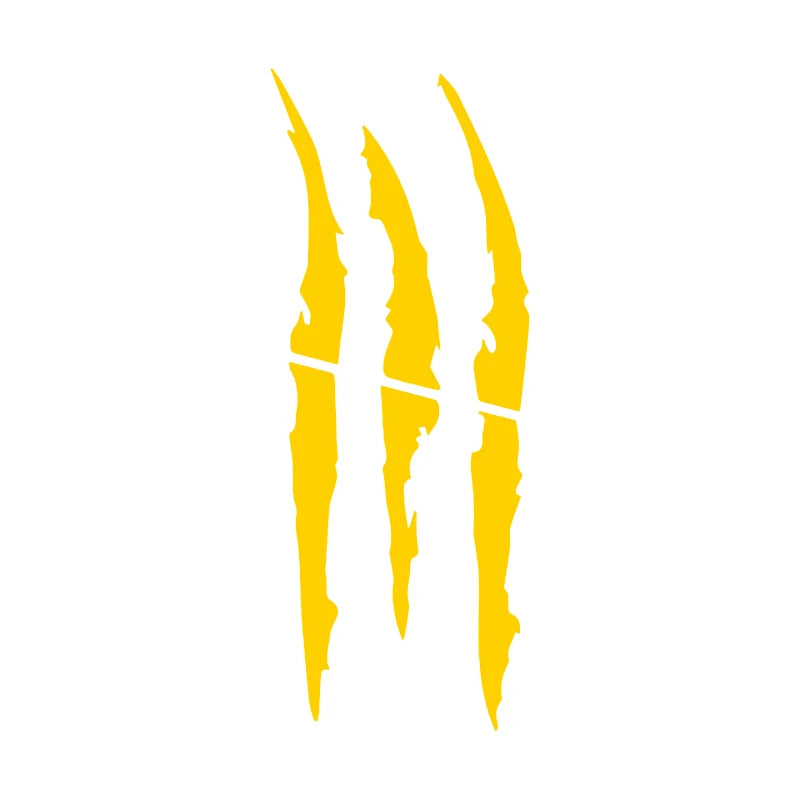 Car sticker Demon Claw Scratch style decorate Sticker Fog lamp Headlights Decorative stickers Creative body stickers waterproof