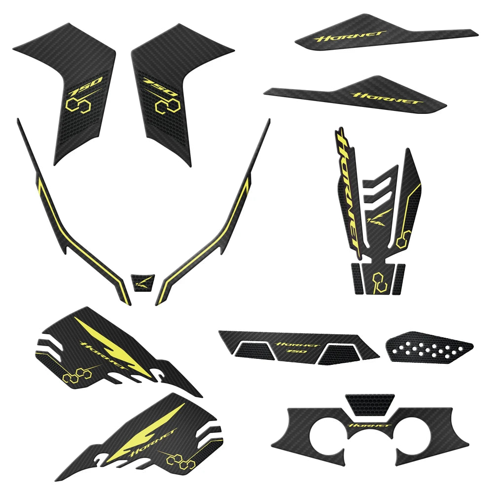 For Honda Hornet750 CB750 CB 750 2023-2024 Motorcycle Accessories 3D Gel Protection System Full Fairing Sticker Protection Kit