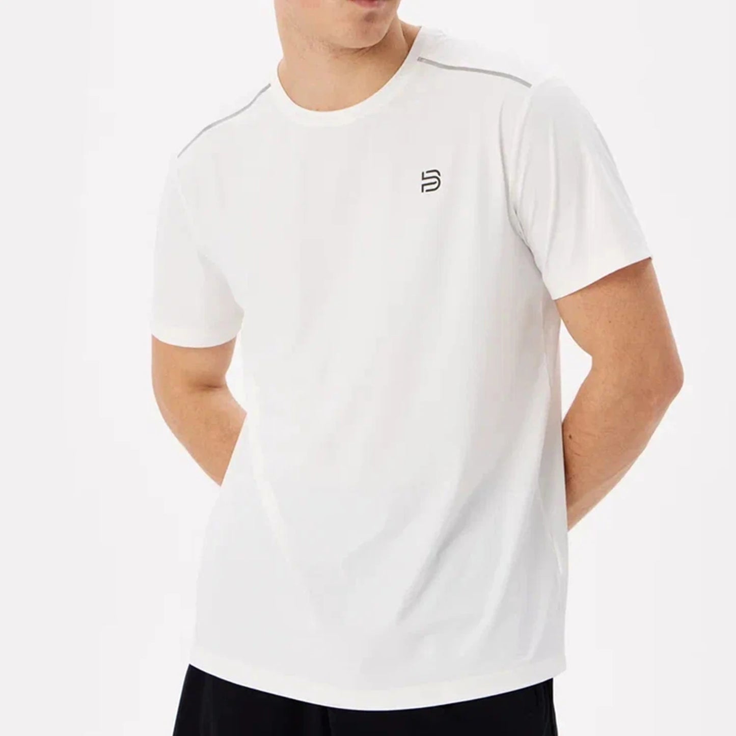 Baasploa Men's Quick-Dry Sports T-Shirt – Breathable & Comfortable for Training