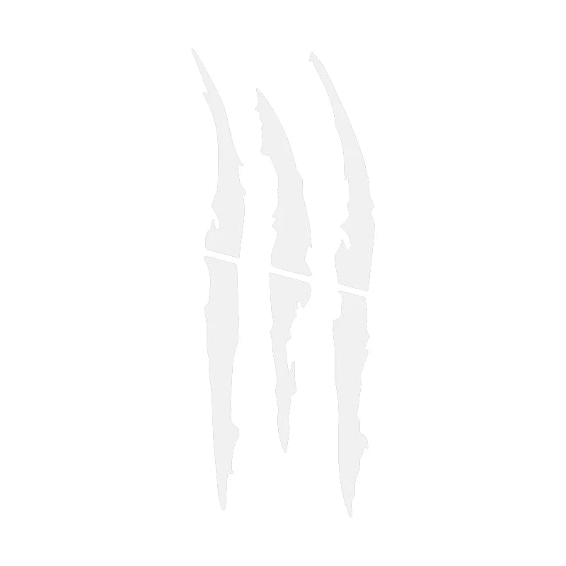 Car sticker Demon Claw Scratch style decorate Sticker Fog lamp Headlights Decorative stickers Creative body stickers waterproof