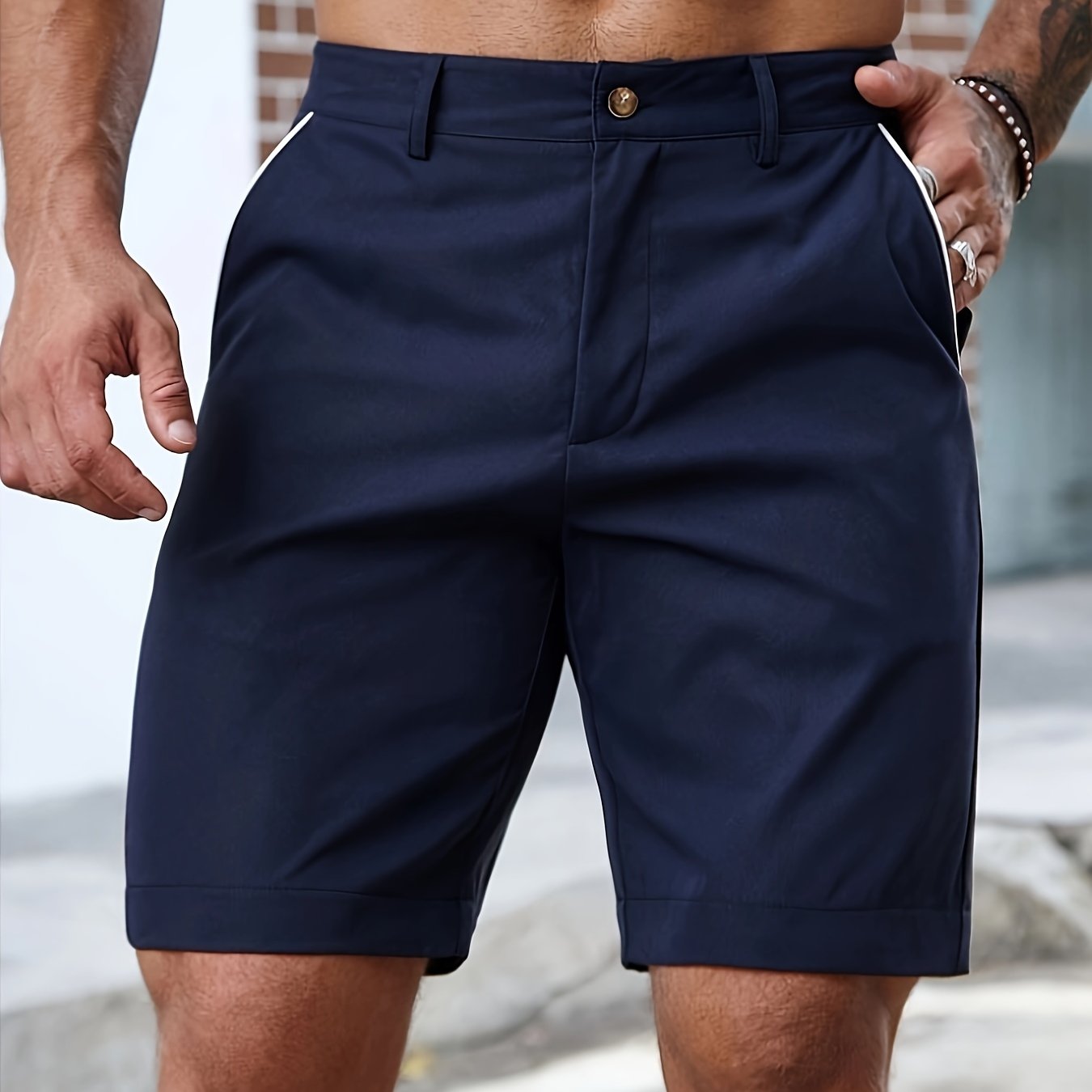 Men's Casual Shorts, Chic Stretch Sports Shorts for Summer Outdoor
