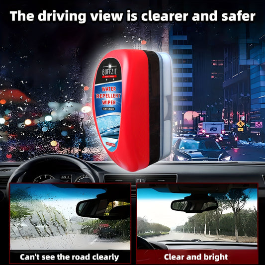 Car Rain Repellent - Windscreen Water Repellent Car Wax Hydrophobic Waterproof Coating Spray Detailing for Windshield, Mirror, Glass Door -4Oz/120Ml