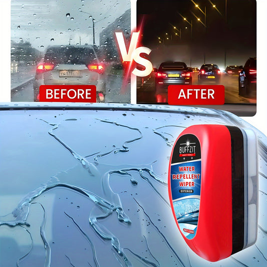Car Rain Repellent - Windscreen Water Repellent Car Wax Hydrophobic Waterproof Coating Spray Detailing for Windshield, Mirror, Glass Door -4Oz/120Ml