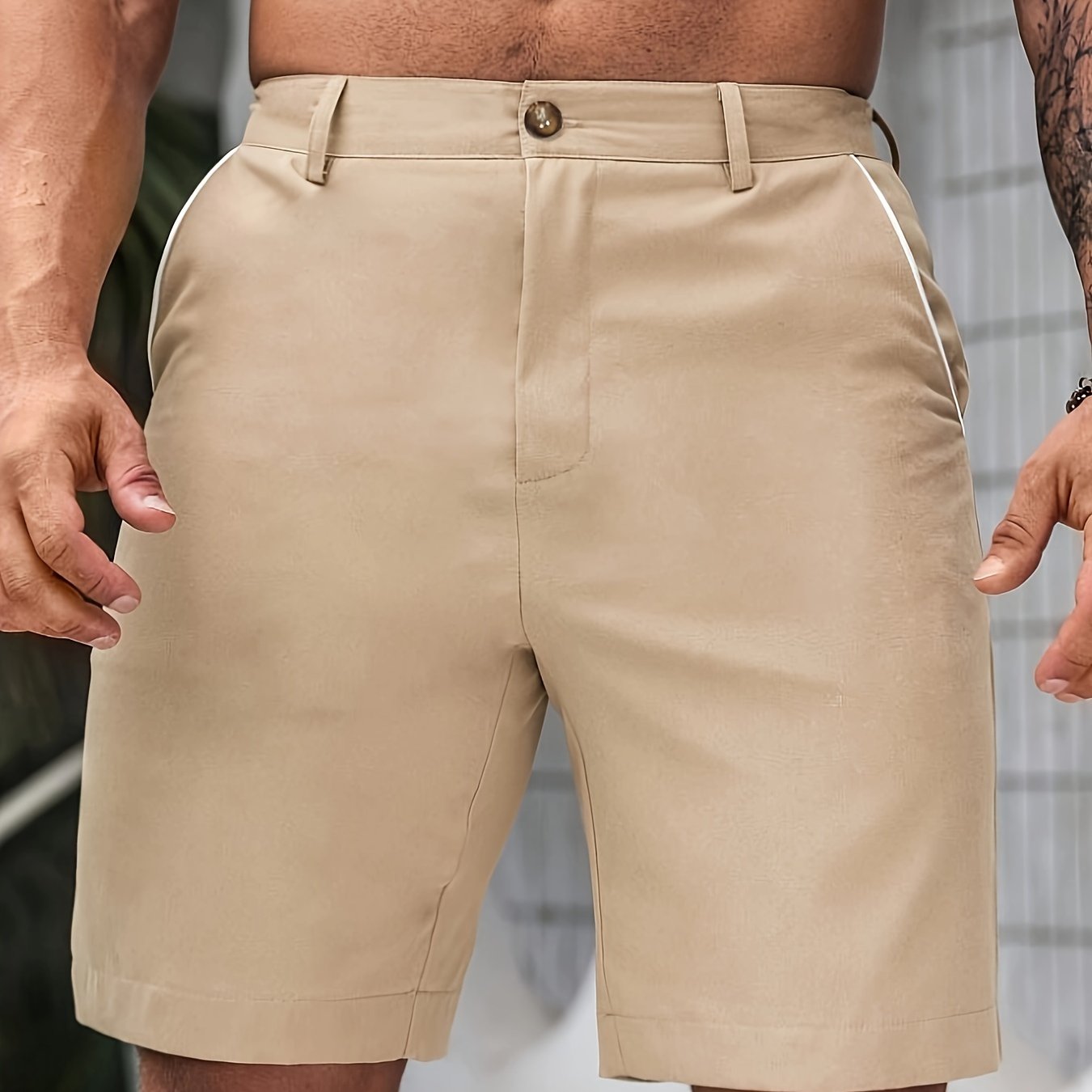 Men's Casual Shorts, Chic Stretch Sports Shorts for Summer Outdoor