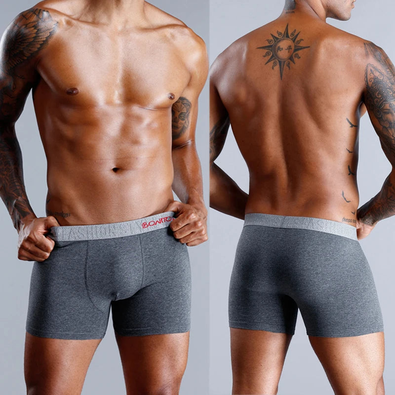Top Brand Men's panties Underwear Boxer Shorts For Man Cotton underpants male Slip boxershorts homme Sexy luxury underware hot