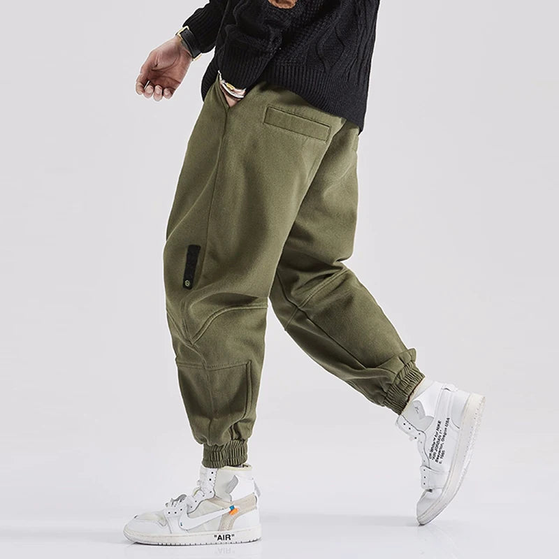 "Men’s Harajuku Streetwear Joggers – Slim Fit Hip Hop Sweatpants"