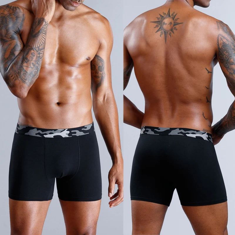 Top Brand Men's panties Underwear Boxer Shorts For Man Cotton underpants male Slip boxershorts homme Sexy luxury underware hot
