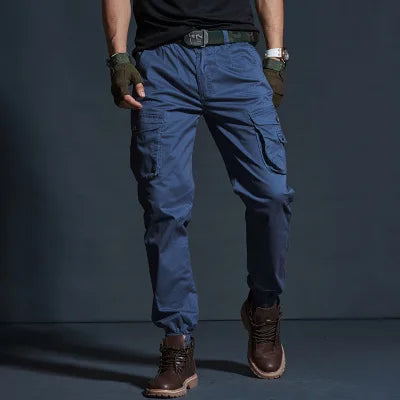 Men’s Camouflage Tactical Pants – Multi-Pocket Military Work Trousers