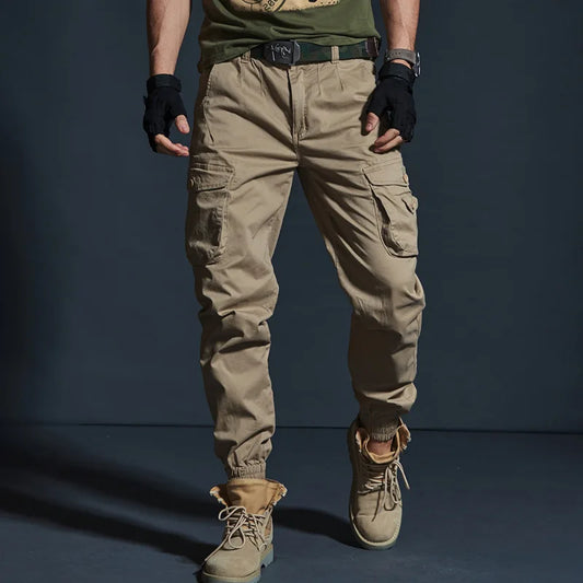 Men’s Camouflage Tactical Pants – Multi-Pocket Military Work Trousers