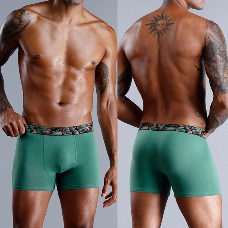 Top Brand Men's panties Underwear Boxer Shorts For Man Cotton underpants male Slip boxershorts homme Sexy luxury underware hot