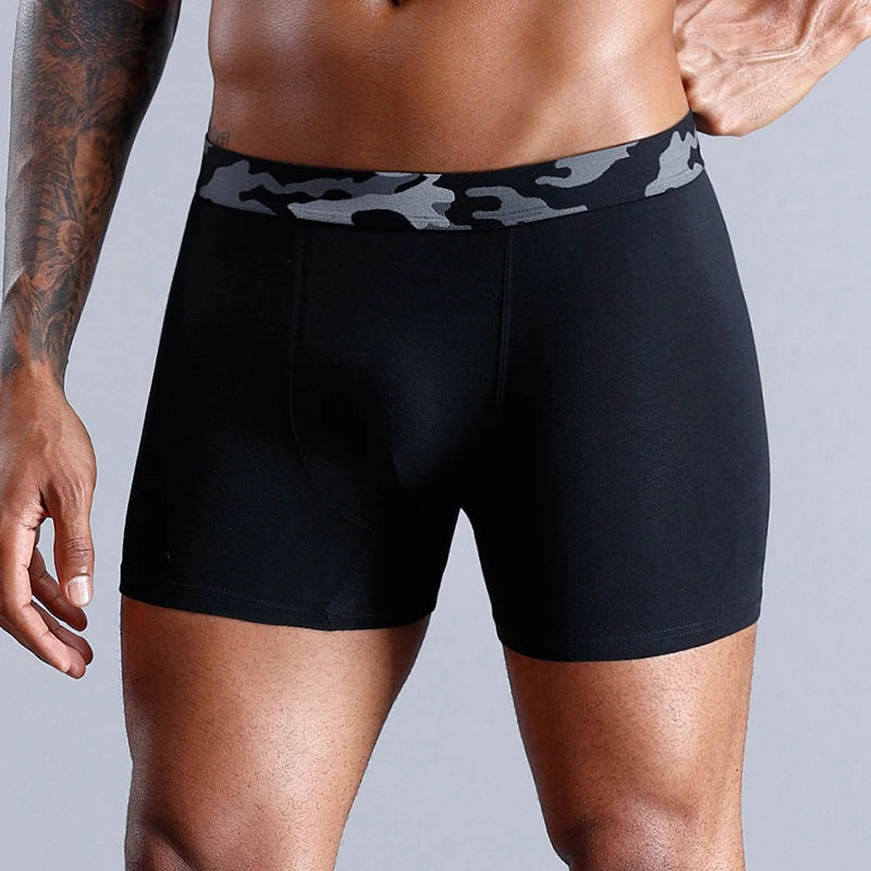 Top Brand Men's panties Underwear Boxer Shorts For Man Cotton underpants male Slip boxershorts homme Sexy luxury underware hot