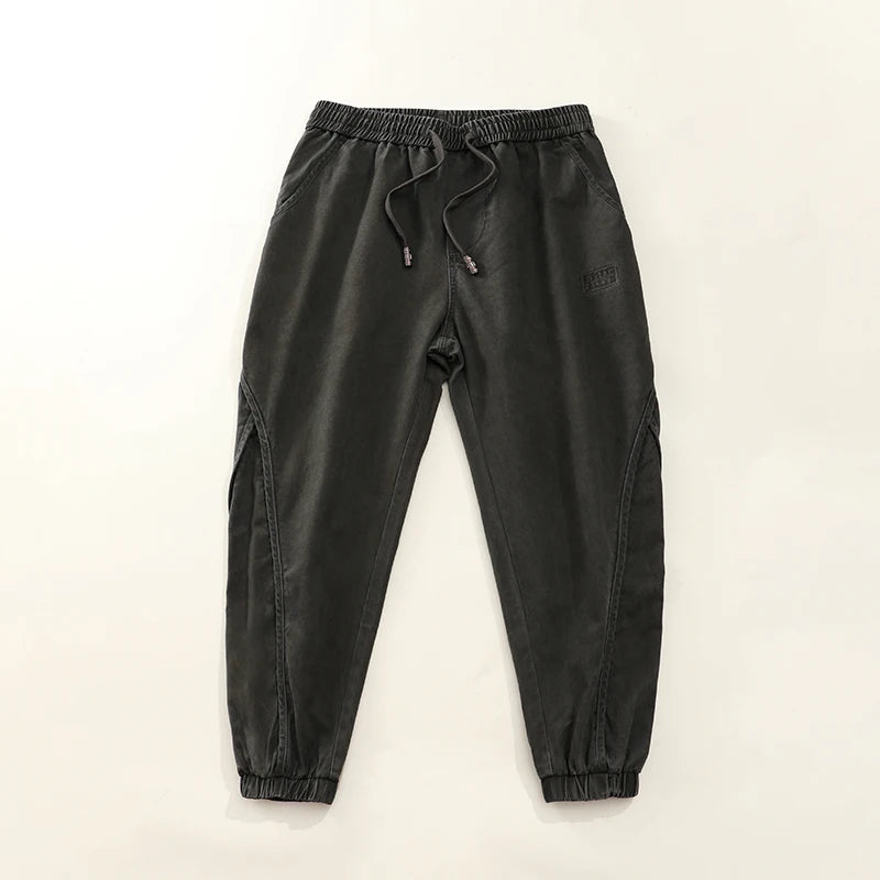 Men’s Oversized Cargo Joggers – Harajuku Korean Streetwear Pants Plus Size