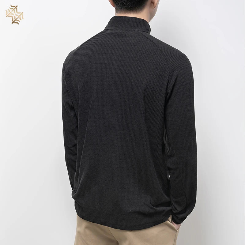 SBWL Men's Breathable Long Sleeve Running T-Shirt – Casual Fitness Top for Autumn
