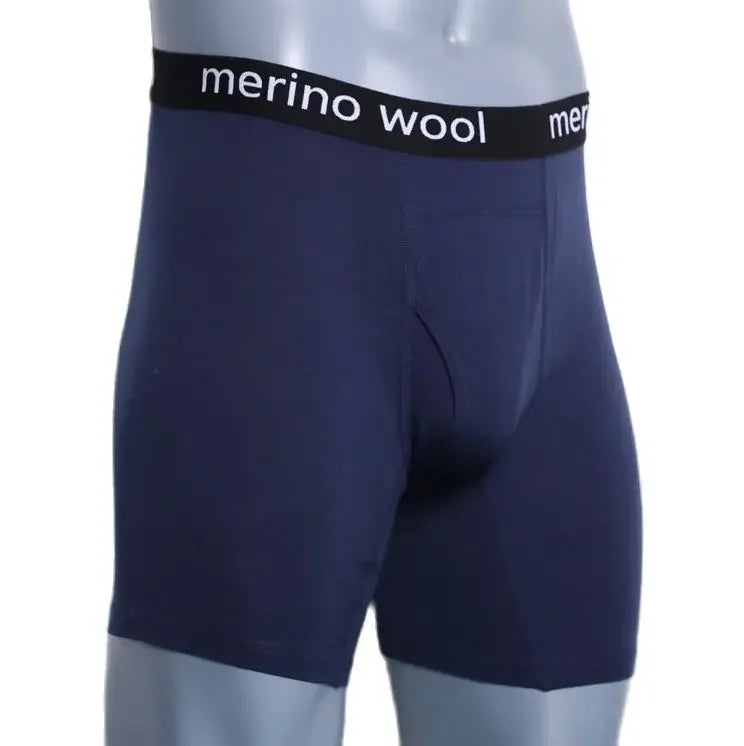 Mens Merino Wool Boxer Briefs Men Underwear 100% Merino Wool Man Merino Boxer Soft Comfy Breathable Moisture Wicking USA Size