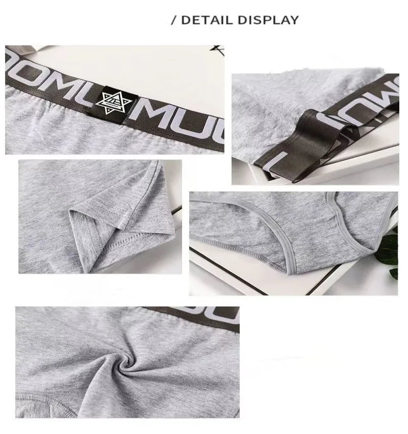 3PCS Women’s Cotton Boxer Panties – Soft, Breathable Boyshorts Underwear