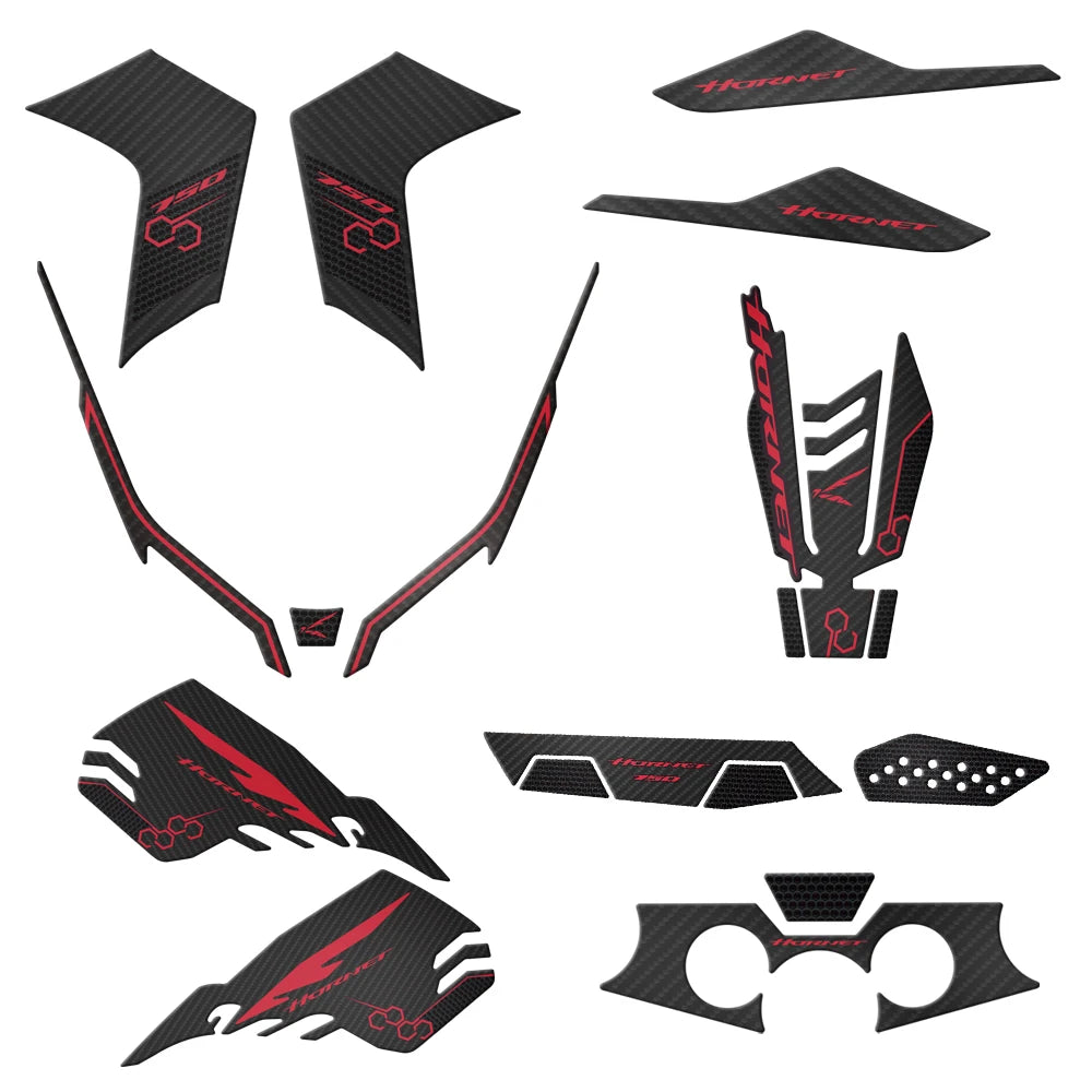 For Honda Hornet750 CB750 CB 750 2023-2024 Motorcycle Accessories 3D Gel Protection System Full Fairing Sticker Protection Kit