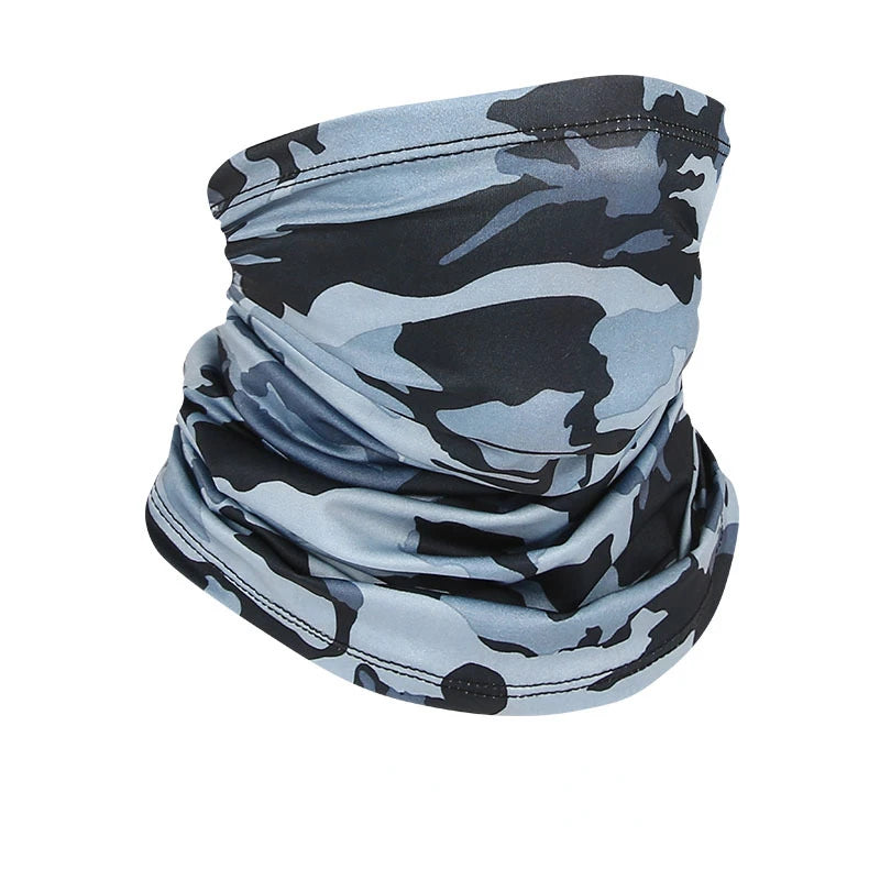 UV Protection Scarf Ice Silk Face Cover mask Neck Tube Quick-drying Outdoor Fishing Cycling Magic Motorcycle Breathable Bandana