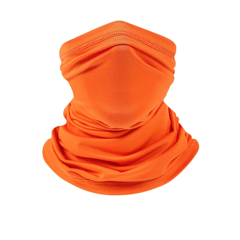 UV Protection Scarf Ice Silk Face Cover mask Neck Tube Quick-drying Outdoor Fishing Cycling Magic Motorcycle Breathable Bandana