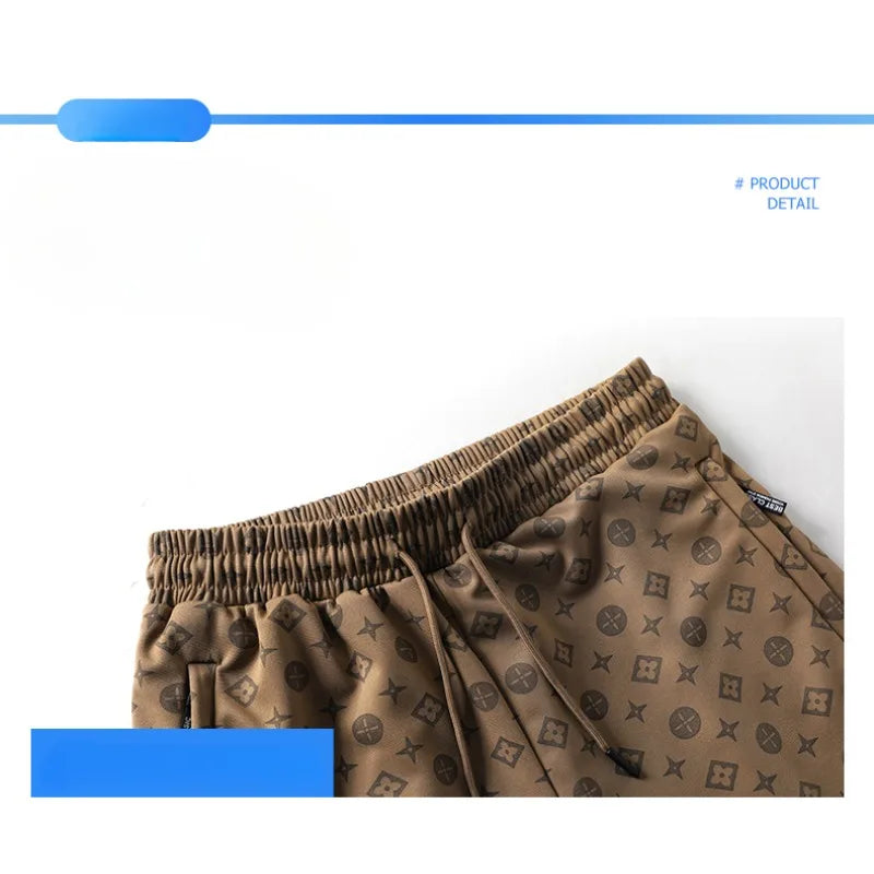 Men's Shorts Summer American Gym Shorts High Quality Fashion Short Pants High Street Mens Clothing Streetwear Men Clothing Pants