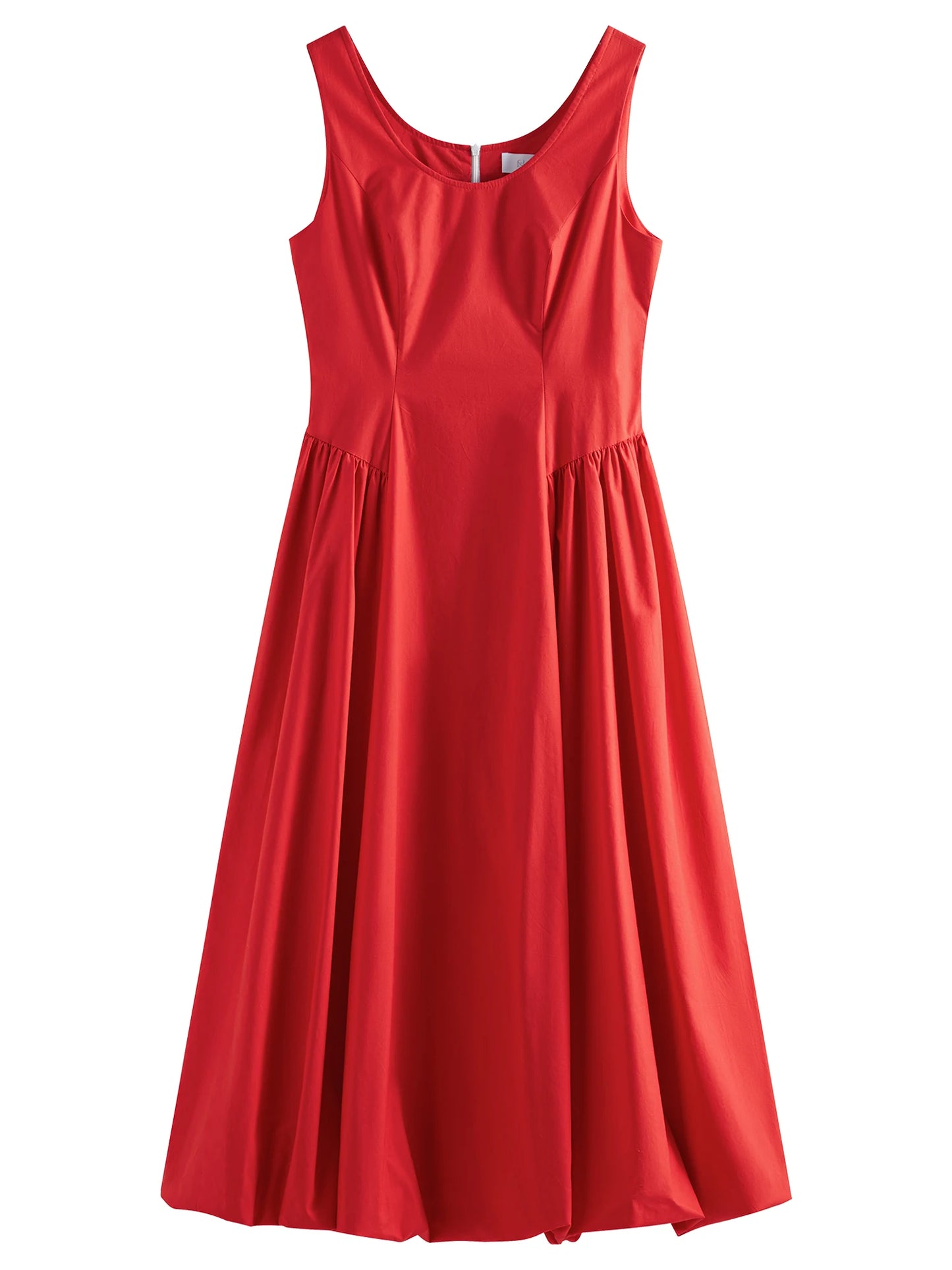 FSLE 【Two Length】Sweety Girly Long Dresses For Women 2025 Spring Summer New Sleeveless Bud Chic Vest Dress 25FS11302 25FS11030