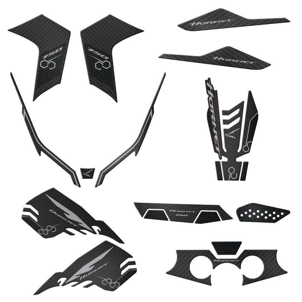 For Honda Hornet750 CB750 CB 750 2023-2024 Motorcycle Accessories 3D Gel Protection System Full Fairing Sticker Protection Kit