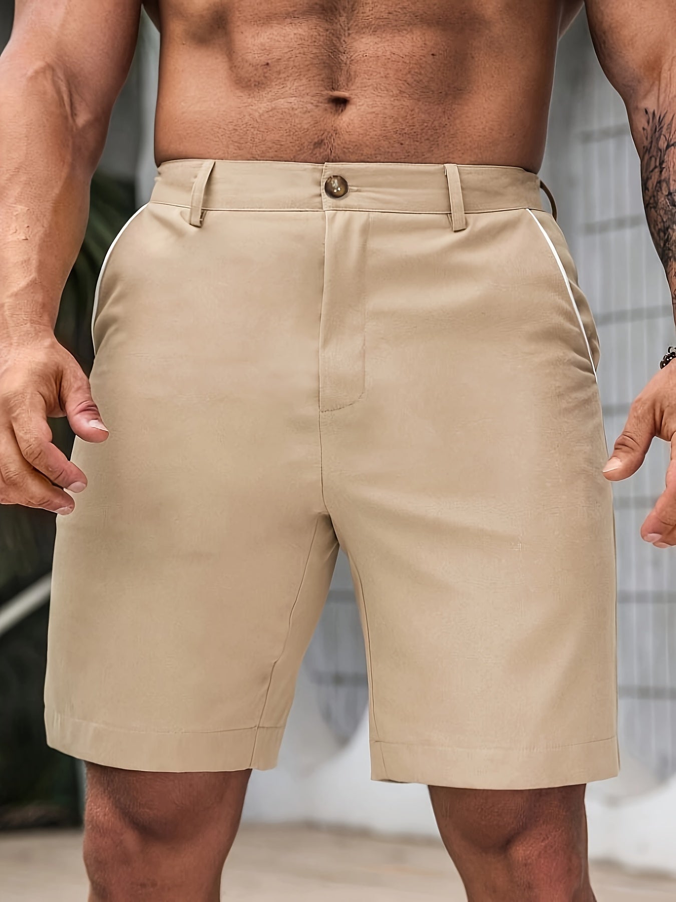 Men's Casual Shorts, Chic Stretch Sports Shorts for Summer Outdoor